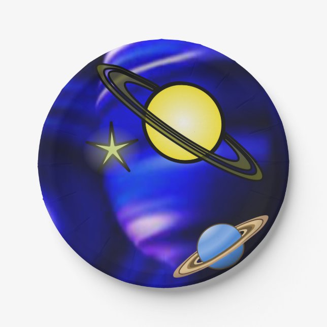 Paper plates Planets (Front)
