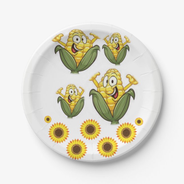 Paper plates Popcorn (Front)