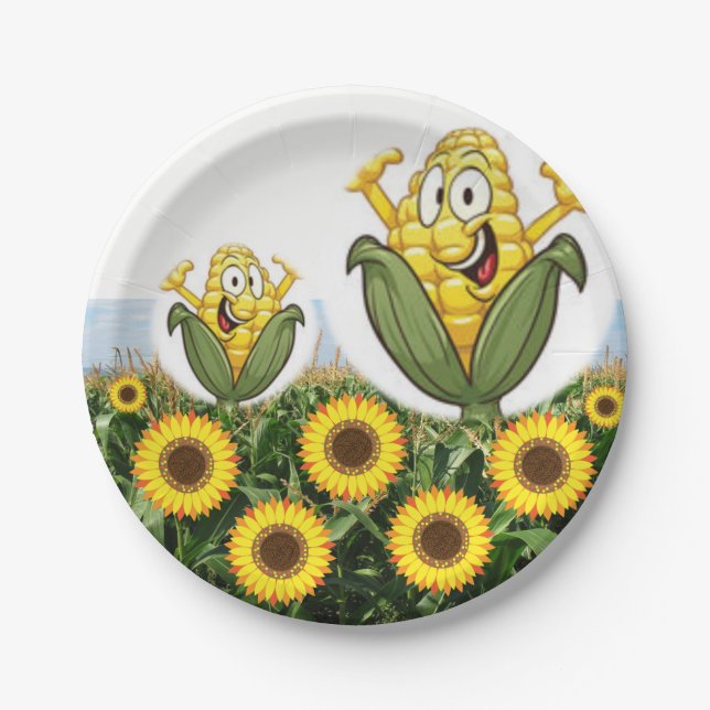 Paper plates Popcorn (Front)