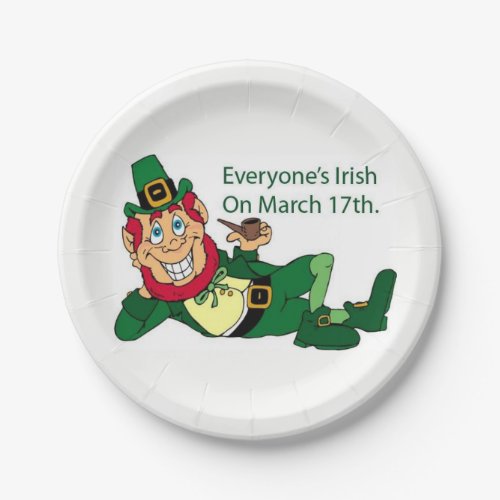 Paper Plates Saint Patricks Day