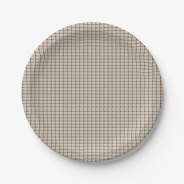 Paper plates Sepia (Front)
