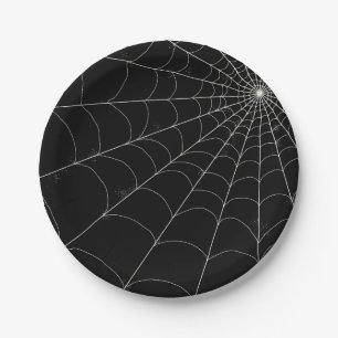Paper Plates - Spiderweb + Custom Colors
