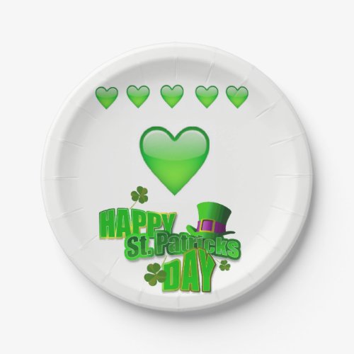 Paper plates St Patricks Day