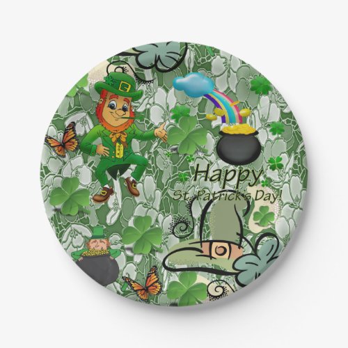 Paper plates St Patricks Day