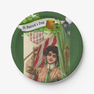 Paper plates St. Patrick's Day