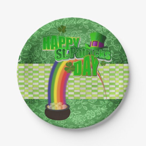 Paper plates St Patricks Day