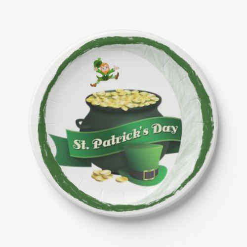 Paper plates St Patricks Day