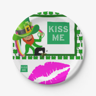 Paper plates St. Patrick's Day