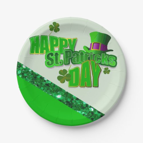 Paper plates St Patricks Day