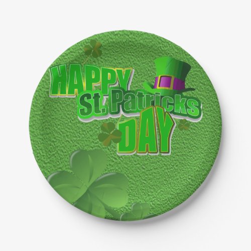 Paper plates St Patricks Day