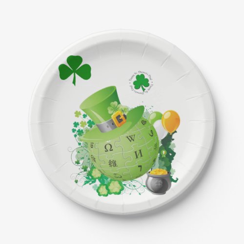 Paper plates St Patricks Day