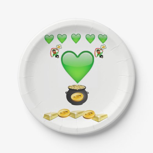 Paper plates St Patricks Day