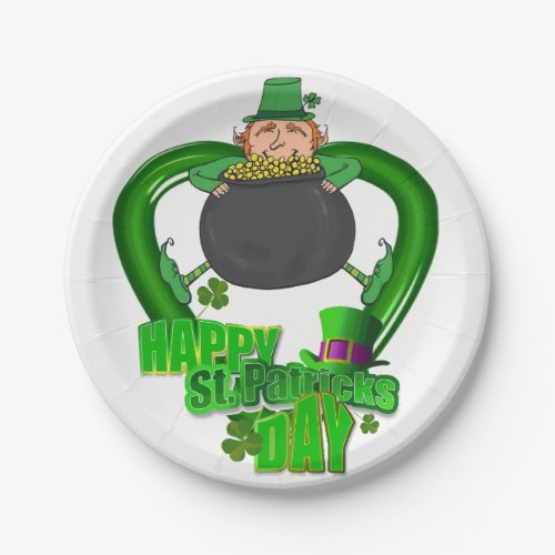 Paper plates St Patricks Day