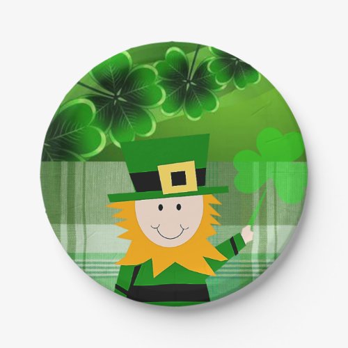 Paper plates St Patricks Day