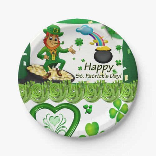 Paper plates St Patricks Day