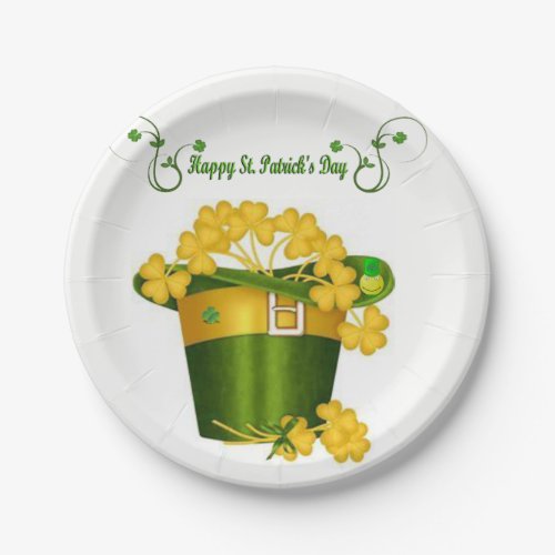 Paper plates St Patricks Day