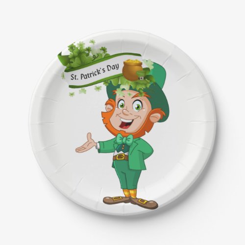 Paper plates St Patricks Day