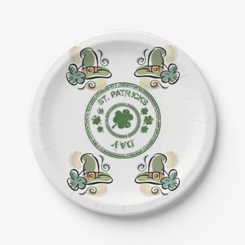 Paper plates St Patricks Day