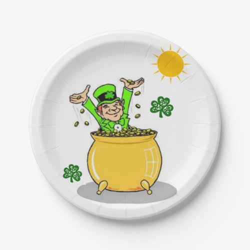 Paper plates St Patricks Day