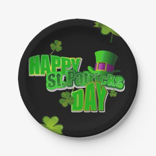 Paper plates St Patricks Day