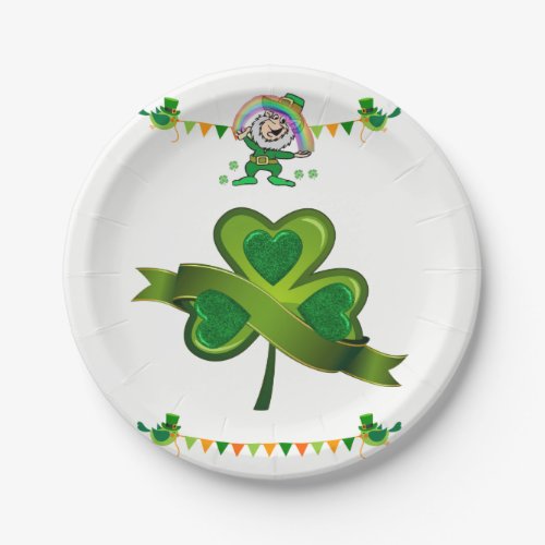 Paper plates St Patricks Day