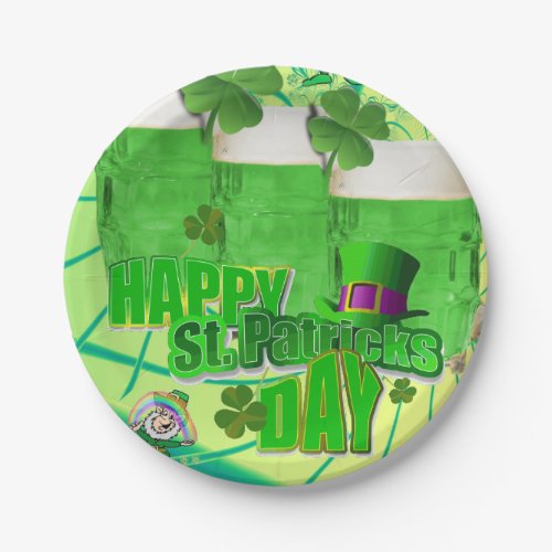 Paper plates St Patricks Day