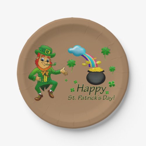 Paper plates St Patricks Day