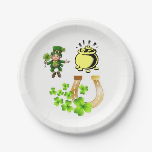 Paper plates St Patricks Day