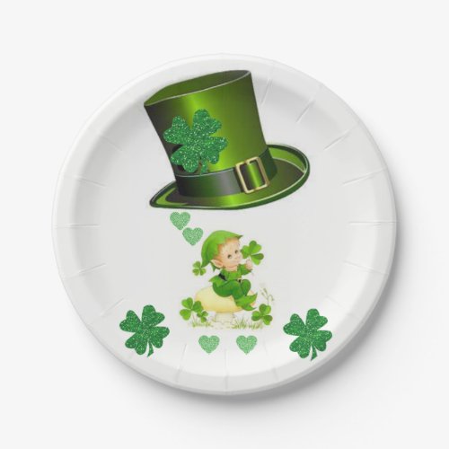 Paper plates St Patricks Day