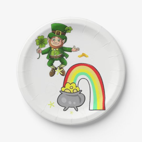 Paper plates St Patricks Day