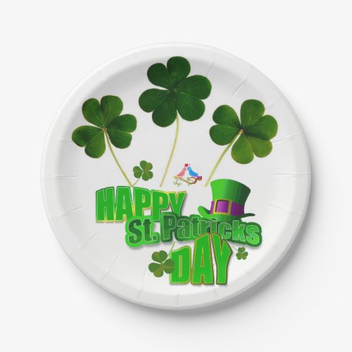 Paper plates St Patricks Day