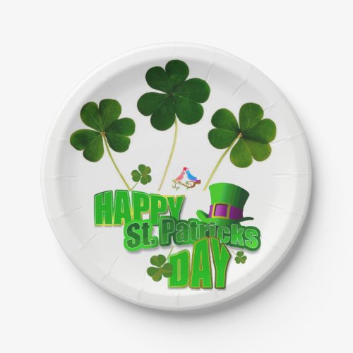 Paper plates St Patricks Day