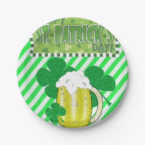 Paper plates St Patricks Day