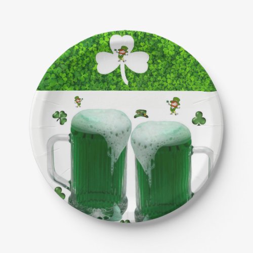 Paper plates St Patricks Day