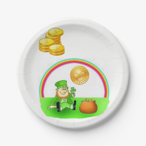 Paper plates St Patricks Day