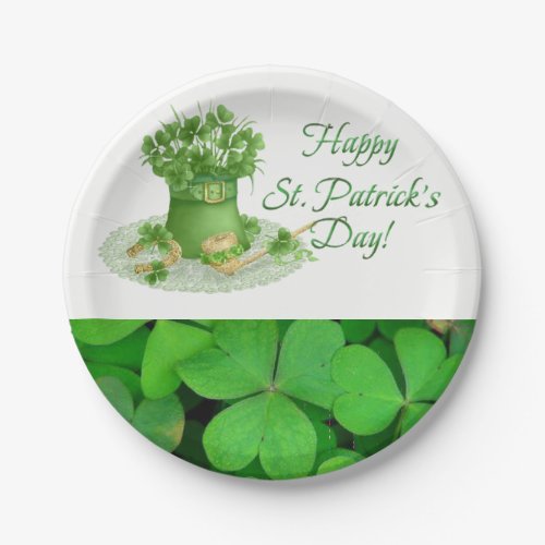 Paper plates St Patricks Day