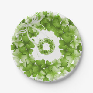 Paper plates St. Patrick's Day