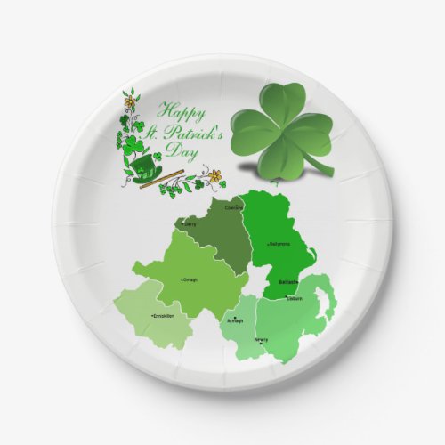 Paper plates St Patricks Day