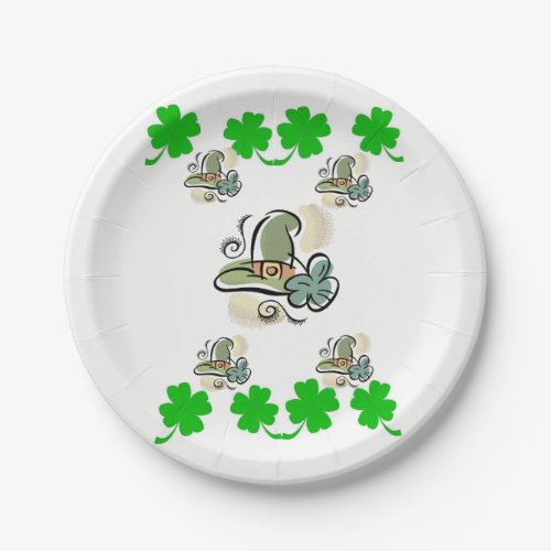 Paper plates St Patricks Day