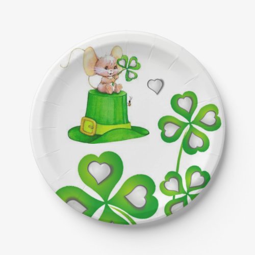 Paper plates St Patricks Day