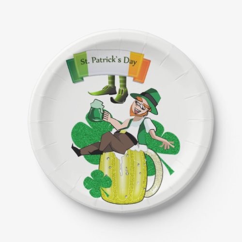 Paper plates St Patricks Day