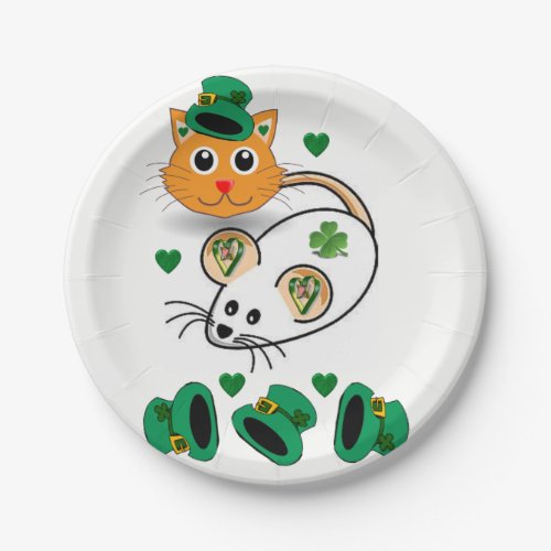 Paper plates St Patricks Day