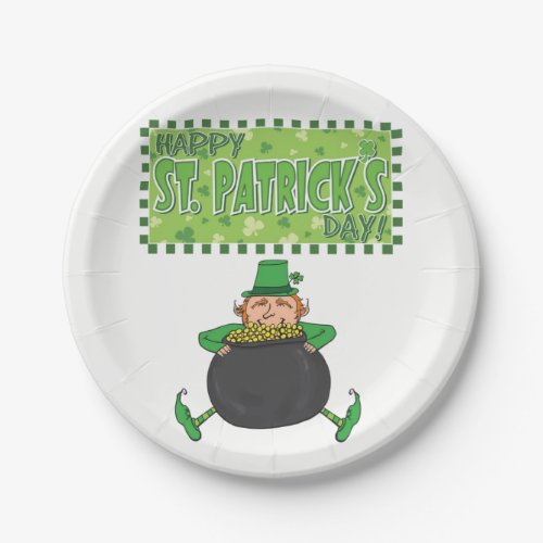 Paper plates St Patricks Day