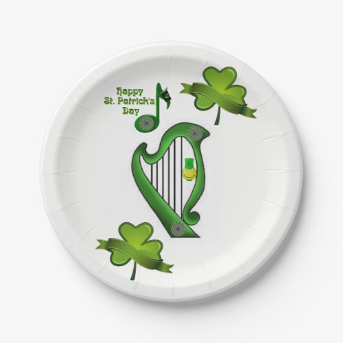 Paper plates St Patricks Day