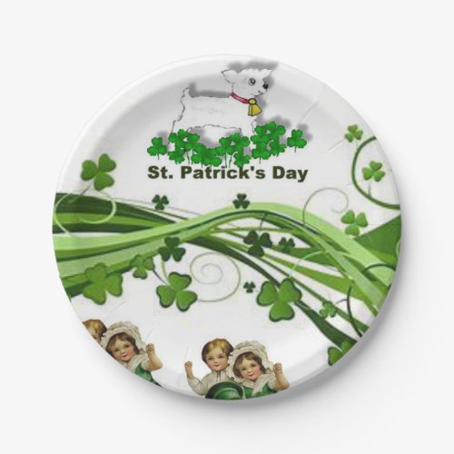 Paper plates St Patricks Day