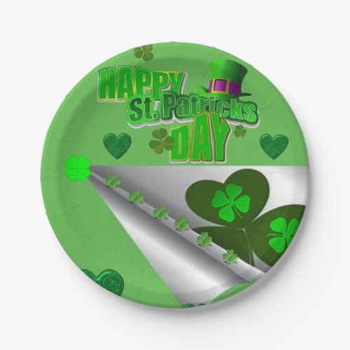 Paper plates St Patricks Day