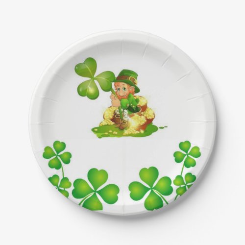 Paper plates St Patricks Day