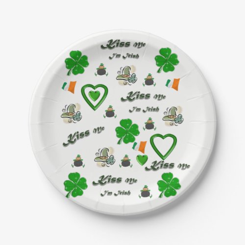 Paper plates St Patricks Day