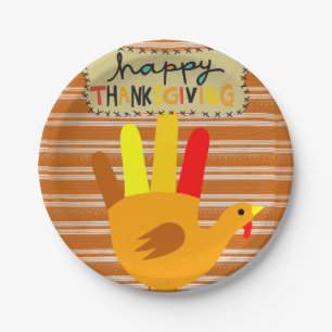 Paper plates Thanksgiving
