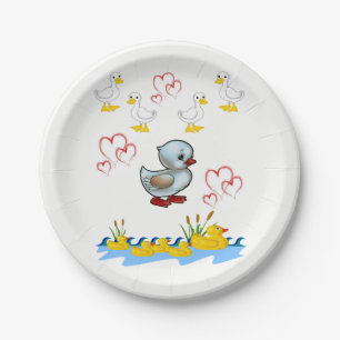 Paper plates Valentine's
